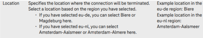 DirectConnect T Cloud Public